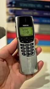 NOKIA 8810 CHROME - TOP STAV - SLOVENSKÝ + ČESKÝ JAZYK - 1