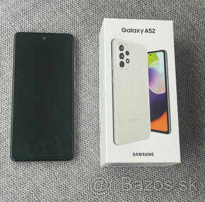 SAMSUNG GALAXY A52 (A525F/DS) AWESOME WHITE + 6 KRYTOV