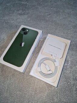 Predam iPhone 13 128GB zelený zdravie batérie 93 Percent