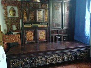 Starožitný nábytok Indočína