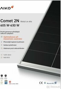 Predám Fotovoltaické panely Aiko 620W - 1
