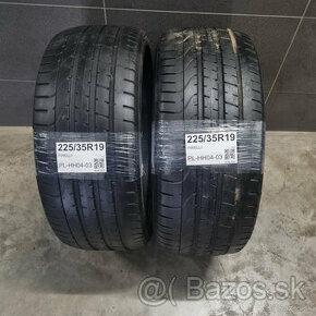 225/35 R19 PIRELLI pár letných pneumatík