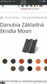 Škridla Terran Danubia Moon