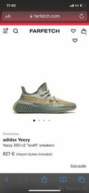 Yeezy 350 v2 "Israfil" VEĽKOSŤ 43/1/3 NOVÉ PLUS FA