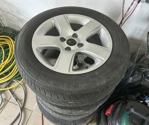 Hliníkové diky + letné pneu NEXEN 215/60 R16 95H - 1