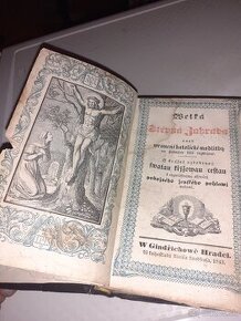 Biblia písaná švabachom z roku 1843