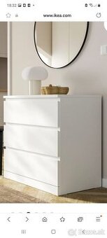 Ikea skrina malm