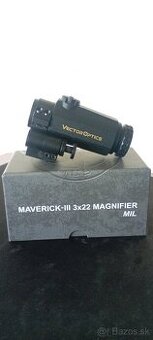 Maverick-III 3x22 Magnifier MIL Zväčšovací modul - 1