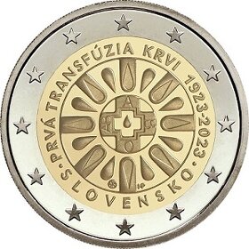 euromince - pamatne dvojeurove mince Slovensko - 1