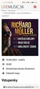 Richard Muller na Smolenickom zámku