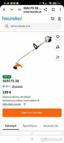 Krovinorez stihl FS 38