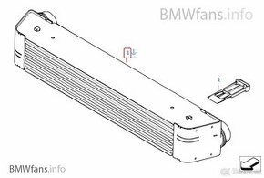 Intercooler BMW e60 e61 535d 535i 635d 730d 730ld