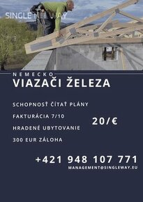 VIAZAČI ŽELEZA / 20 EUR / NEMECKO