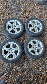 70. Sada letních kol 215/55 r17 Peugeot 5x108