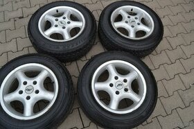 Elektróny AEZ R15 a zimné gumy 195/65 R15 na BMW, 5x120