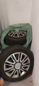 Zimné pneumatiky s diskami 205/55/R16 T +puklice f - 1