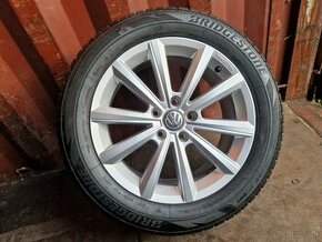 5x112 r17 kolesa disky vw troc passat superb 215 55 17 zimne - 1