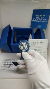 ⌚Moonswatch Super Blue Moonphase ⌚