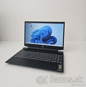 Herný notebook HP I5 GTX 1650 ti 20 GB RAM 15.6