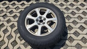 Predám hlinikové disky originál Audi + zimné pneu 235/65 R17