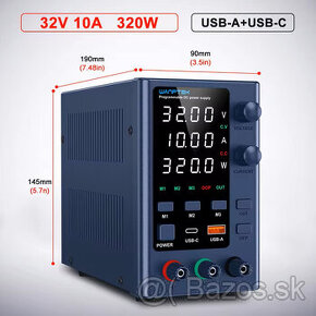 Predám Laboratórny zdroj 32V / 10A / 320W