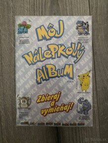 Pokemon nalepkovy album