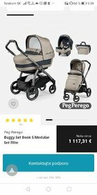 Peg Perego Book S Modular Set Elite 3 kombinacia kočík kocar