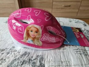 Barbie cyklistická prilba M detská NOVÁ - 1