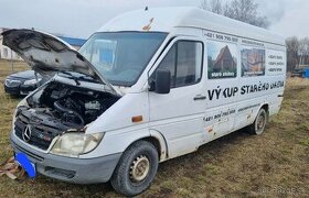 Rozpredám Mercedes Sprinter 313 2.2 diesel 80kw  Kod motora