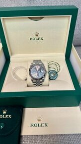 Rolex Datejust 41 Rhodium Jubilee Nové 2024