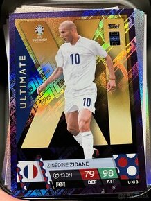 Zinédine Zidane Ultimate Purple Parallel, Euro 2024 M. A.