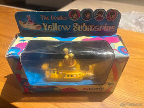 Originální Raritní model The Beatles Corgi Yellow Submarine