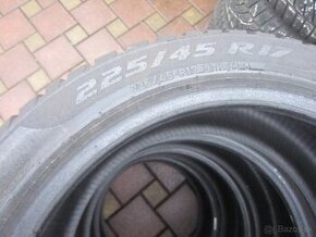 225/45R17 91H zimne pneu Pirelli Sottozero3 dezen 6- 7.5mm