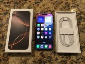 Apple iPhone 16 Pro Max – 256 GB – Prírodný titán