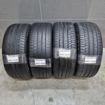 Letné pneumatiky 235/45 R18 CONTINENTAL DOT1321