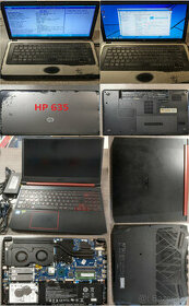 Notebooky: HP 635; Acer AN515; Toshiba L650, eMachines E442 - 1