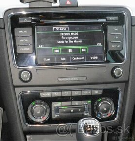 original skoda škoda bolero autoradio superb 2 SD karta MP3