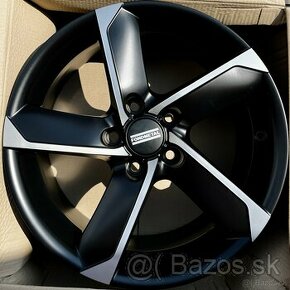 5x114,3 R17 7,5J ET35  Fondmetal 7900 Black Matt polished