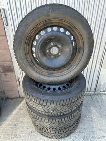 Zimne pneu DUNLOP 205/55 R16 na diskoch 5x108 Ford