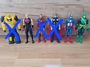 Figúrky Avengers a iné, výška 30 cm