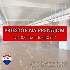 Na prenájom: priestor od 300m2-do 650m2, Dunajská Streda