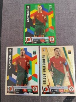 Futbalové karty -Euro 2024 Topps