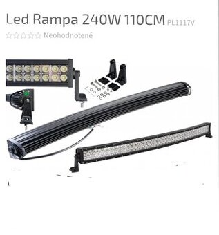 LED rampa 110cm(magnetické uchytenie)