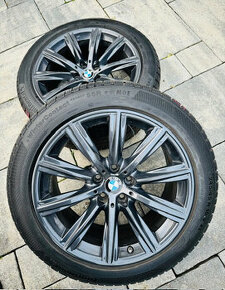 Originál 18" BMW zimné disky s pneumatikami Continental - 1