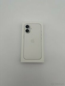 NOVÝ iPhone 16 128GB White KOMPLET + 24 mes. ZÁRUKA | iStore