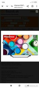 Smart tv hisense 4k UHD 55 140cm - 1