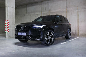 Volvo XC90 B5 R-Design Black, diesel MHEV, 2021, ťažné, DPH