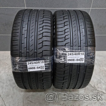 Letné pneumatiky 245/40 R18 CONTINENTAL DOT1017