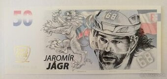 Bankovka Jaromír Jágr 50