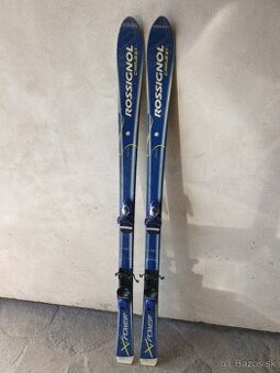 Lyže Rossignol, dĺžka 160cm, R15 + palice 125cm